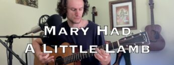 SRV – Mary Had a Little Lamb (acoustic cover)
