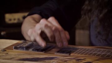 BABY DONT YOU TEAR MY CLOTHES | Ironing Board Lap Steel | Recorded Analog in Sun Studio Memphis, TN