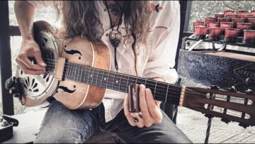 If HANK SR. was Delta Blues…  Im So Lonesome I Could Cry Slide Guitar Cover