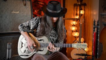 If RAY CHARLES was BLUES Guitar… Whatd I Say Fingerstyle Resonator Cover