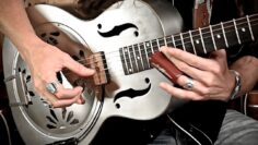 If Stevie Ray Vaughan was Delta Blues…  Cold Shot Slide Guitar Cover