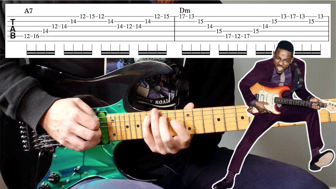 The Recipe by Kendrick Lamar | SHRED VERSION (Tabs + Tutorial)