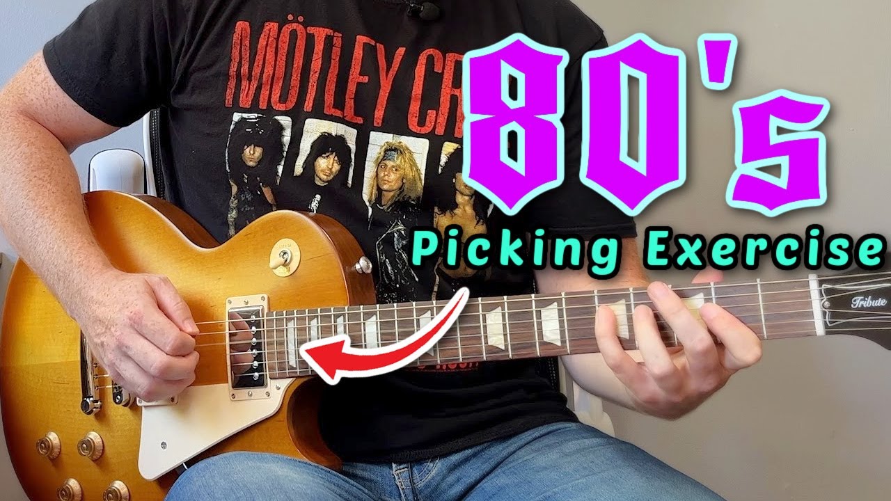 Use This AWESOME 80’s Riff To Build Your Alternate Picking!