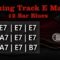 12 Bar Blues Backing Track E Major | 130 BPM | Guitar backing Track