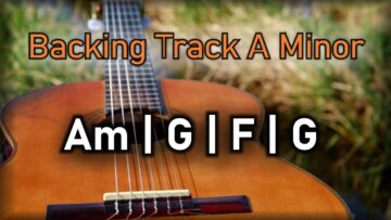 Acoustic Guitar Backing Track Am | 120 BPM | Guitar Backing Track