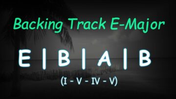 Acoustic Guitar Backing Track E Major | 110 BPM | Guitar Backing Track