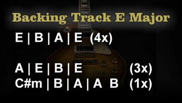 Blues Rock Backing Track E Major | 110 BPM | Guitar Backing Track