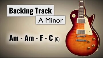 Classic Rock Backing Track A Minor | 100 BPM | Guitar Backing Track
