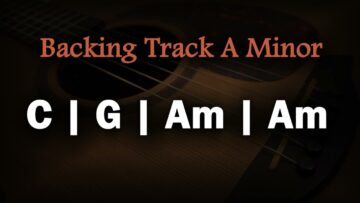 Country Acoustic Guitar Backing Track A Minor / C Major | 85 BPM | Guitar Backing Track