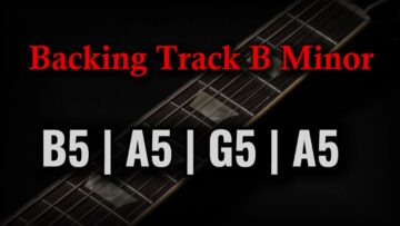 Funky Blues Rock Backing Track B Minor | 115 BPM | Guitar Backing Track