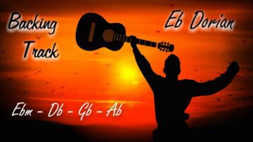 Naughty Rock BACKING TRACK in E♭ Dorian (E♭m) | 115 BPM | Guitar Backing Track