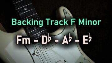 Pop Rock BACKING TRACK F Minor | Fm Db Ab Eb | 100 BPM | Guitar Backing Track