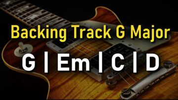 Pop Rock Backing Track G Major | 110 BPM | Guitar Backing Track