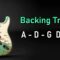 Rock Backing Track A Mixolydian | 112 BPM | Guitar Backing Track