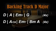 Rock Backing Track D Major | 120 BPM | Guitar Backing Track