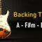 Rock Pop BACKING TRACK A Major | 110 BPM | Guitar Backing Track