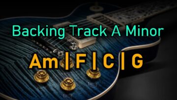 Rock Pop Backing Track Am | 87 BPM | Guitar Backing Track