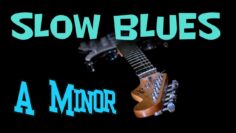 SLOW Blues BACKING TRACK in Am | Guitar Backing Track for improvisation