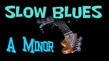 SLOW Blues BACKING TRACK in Am | Guitar Backing Track for improvisation