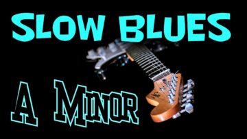 SLOW Blues BACKING TRACK in Am | Guitar Backing Track for improvisation