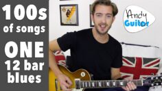 12 Bar Blues for Beginners – 100s of Rock n Roll songs; ONE chord sequence
