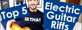 5 EASY Electric Guitar Riffs For Beginners