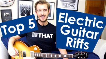 5 EASY Electric Guitar Riffs For Beginners