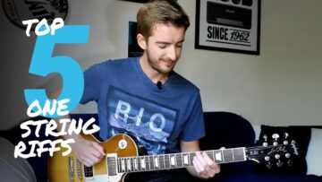 5 Easy Guitar Riffs on 1 STRING!