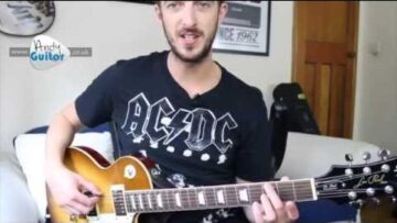 AC/DC – Dirty Deeds Done Dirt Cheap – EASY Guitar Lesson Tutorial