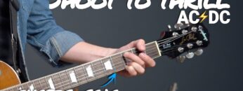 AC/DC Shoot To Thrill Guitar Lesson Tutorial – All Parts Chords & SOLO