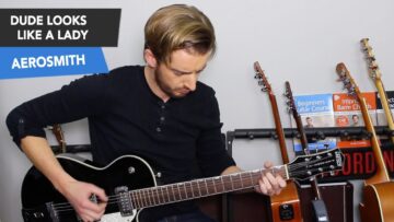 Aerosmith – Dude Looks Like A Lady Guitar lesson tutorial ALL ABILITIES!