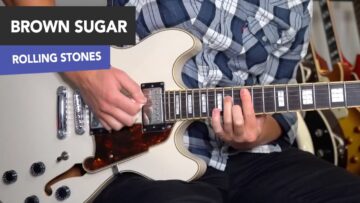 Brown Sugar Guitar Lesson Tutorial – Rolling Stones Open G Tuning