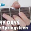 Bruce Springsteen – Glory Days Guitar Lesson – Easy Riff