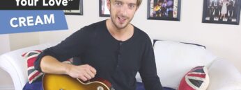 Cream – SUNSHINE OF YOUR LOVE Guitar Lesson Tutorial – Eric Clapton – EASY RIFF!