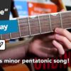 ESSENTIAL Beginners Minor Pentatonic Song – Rumble by Link Wray