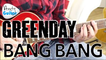 Green Day Bang Bang Guitar Lesson Tutorial – BRAND NEW SONG!