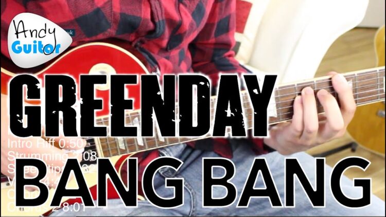 Green Day Bang Bang Guitar Lesson Tutorial – BRAND NEW SONG!