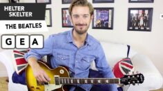 Helter Skelter Guitar Lesson Tutorial – The Beatles – Easy Songs
