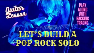 How to play a Pop Rock Solo – GUITAR LESSONS MADE EASY #guitarlessons #guitarsolo