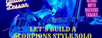 How to play a Rock Guitar Solo Scorpions Style. GUITAR LESSONS MADE EASY#guitarlessons #guitar