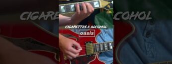 How to play Cigarettes and Alcohol by Oasis