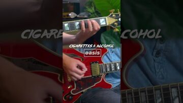 How to play Cigarettes and Alcohol by Oasis