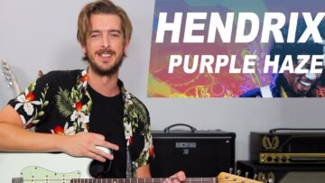 JIMI HENDRIX – PURPLE HAZE Guitar Lesson Tutorial – how to play