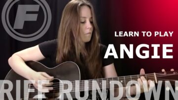 Learn to play Angie Acoustic by The Rolling Stones