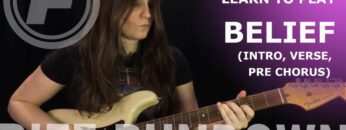 Learn to play Belief by John Mayer