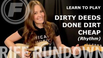 Learn To Play Dirty Deeds Done Dirt Cheap by AC/DC