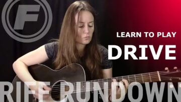 Learn to play Drive Acoustic by Incubus