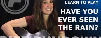 Learn to Play Have You Ever Seen The Rain? by CCR