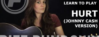 Learn to Play Hurt by Johnny Cash/Nine Inch Nails