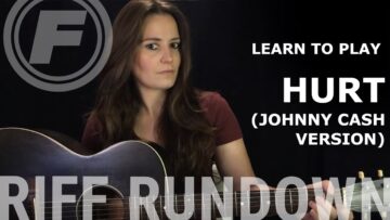 Learn to Play Hurt by Johnny Cash/Nine Inch Nails
